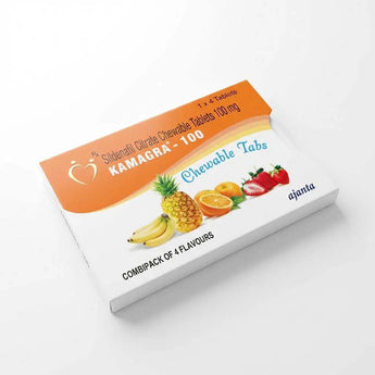 Kamagra Chewable Tabs คืออะไร เคี้ยวตอนไหน ใช้แก้อะไรและผลข้างเคียง