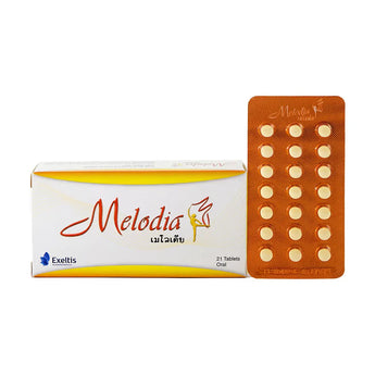 ยาคุม Melodia (เมโลเดีย) คืออะไร กินตอนไหน ใช้แก้อะไรและผลข้างเคียง