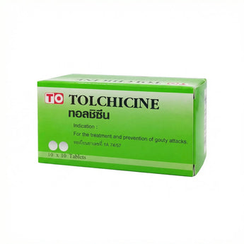 Tolchicine (ทอลชิชีน) คืออะไร กินตอนไหน ใช้แก้อะไรและผลข้างเคียง