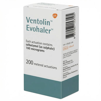 Ventolin Evohaler ยาพ่นขยายหลอดลม คืออะไร ใช้ตอนไหน ผลข้างเคียง