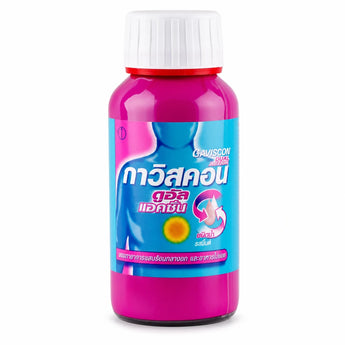 Gaviscon Dual Action กาวิสคอน ยาลดกรดไหลย้อน ชนิดน้ำ 150 มล.
