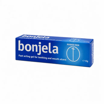 Bonjela บอนเจลา เจลป้ายปาก บรรเทาแผลร้อนในและเหงือกอักเสบ สูตรไม่มีน้ำตาล หลอด 15 กรัม