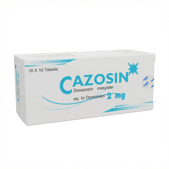 Cazosin (คาโซซิน) คืออะไร กินตอนไหน ใช้แก้อะไรและผลข้างเคียง