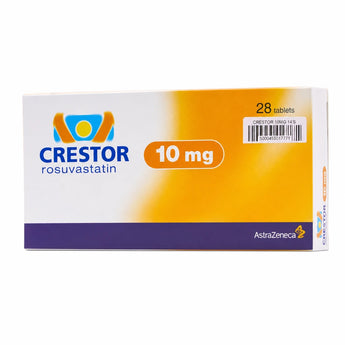 Crestor เครสตอร์ ยาลดไขมันในเลือด Rosuvastatin 10 mg บรรจุ 28 เม็ด