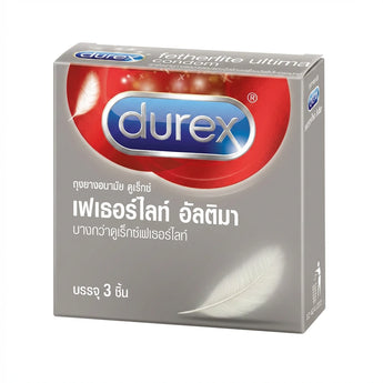 ถุงยางอนามัย ดูเร็กซ์ เฟธเธอร์ไลต์ อัลติม่า บางที่สุด 52มม.