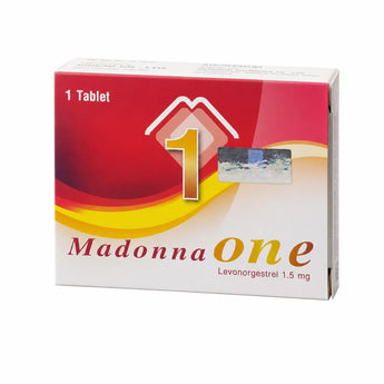Madonna One ยาคุมฉุกเฉิน Levonorgestrel 1.5 mg บรรจุ 1 เม็ด