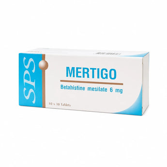 Mertigo Betahistine Mesilate 6mg แก้เวียนหัวบ้านหมุน