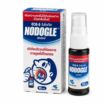 Nodogle Mouth Spray สเปรย์พ่นคอมิ้นต์ธรรมชาติ Kobayashi 15ml