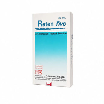 Reten Five ยาปลูกผมแบบทา Minoxidil 5% ขนาด 30 มล.