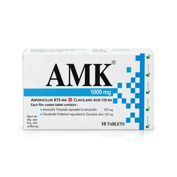 AMK (เอเอ็มเค) คืออะไร กินตอนไหน ใช้แก้อะไรและผลข้างเคียง
