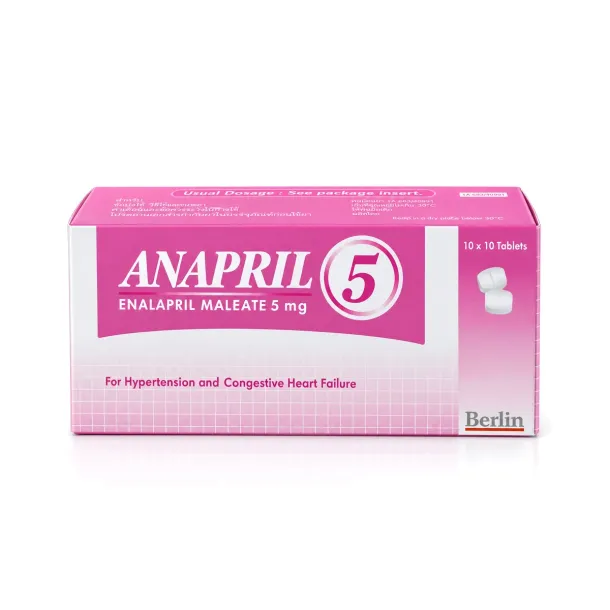 Anapril (อนาพริล) คืออะไร กินตอนไหน ใช้แก้อะไรและผลข้างเคียง