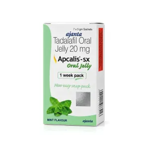 Apcalis-SX Oral Jelly ทาดาลาฟิลแบบเจล