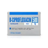 B-Ciprofloxacin คืออะไร กินตอนไหน ใช้แก้อะไรและผลข้างเคียง