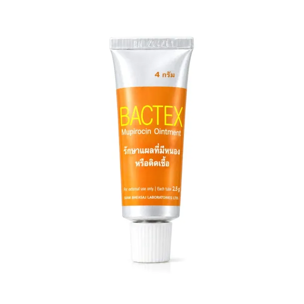 Bactex Ointment (แบคเทค) คือยาอะไร ทาตอนไหน ใช้แก้อะไรและผลข้างเคียง