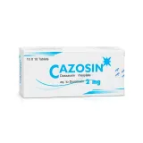 Cazosin (คาโซซิน) คืออะไร กินตอนไหน ใช้แก้อะไรและผลข้างเคียง