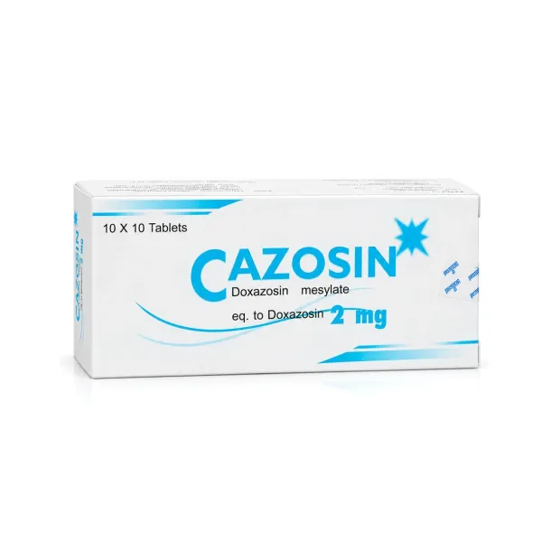 Cazosin (คาโซซิน) คืออะไร กินตอนไหน ใช้แก้อะไรและผลข้างเคียง