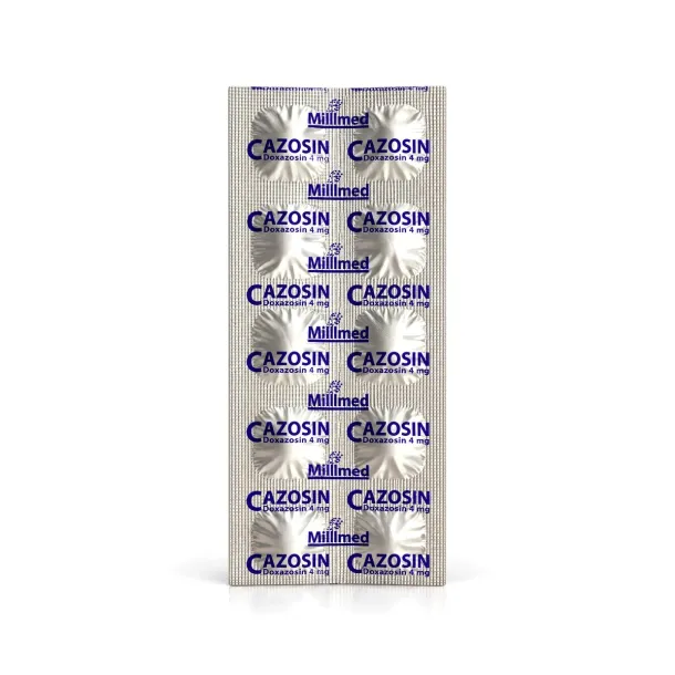 Cazosin (คาโซซิน) คืออะไร กินตอนไหน ใช้แก้อะไรและผลข้างเคียง