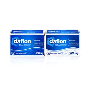 Daflon ดาฟลอน ยาบรรเทาริดสีดวง 30 เม็ด
