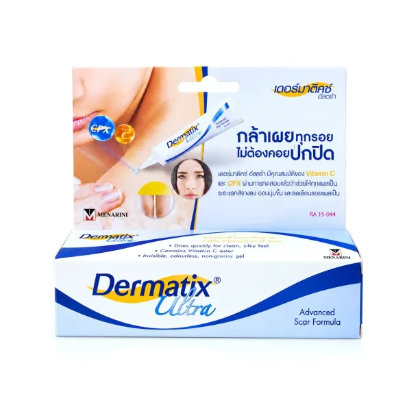 Dermatix Ultra Gel (เดอร์มาติกซ์) คืออะไร ทาตอนไหน ใช้แก้อะไร