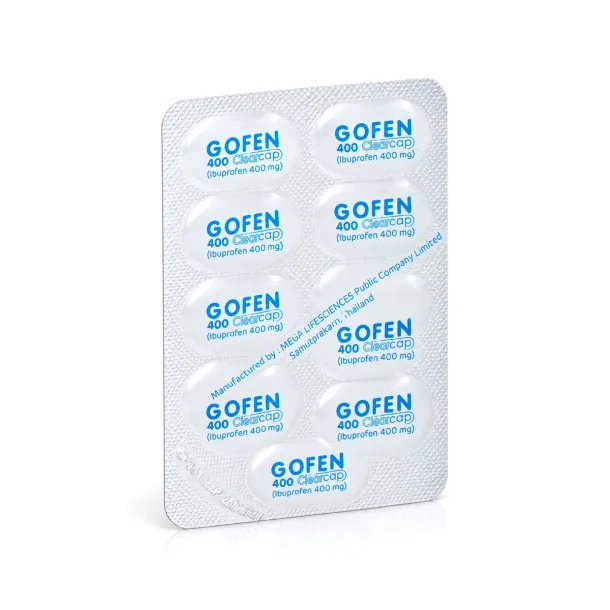 Gofen 400 (โกเฟน) คืออะไร กินตอนไหน ราคา และซื้อออนไลน์ของแท้
