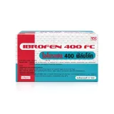 Ibrofen 400 FC (ไอโบรเฟน) คืออะไร กินตอนไหน ใช้แก้อะไรและผลข้างเคียง