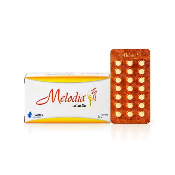 ยาคุม Melodia (เมโลเดีย) คืออะไร กินตอนไหน ใช้แก้อะไรและผลข้างเคียง