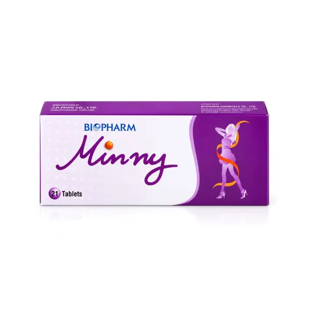 Minny (ยาคุมมินนี่) คืออะไร กินตอนไหน ใช้แก้อะไรและผลข้างเคียง