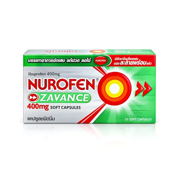 Nurofen Zavance (นูโรเฟน) คืออะไร กินตอนไหน ใช้แก้อะไรและผลข้างเคียง