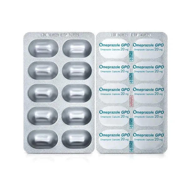 Omeprazole GPO (โอเมพราโซล) คืออะไร กินตอนไหน ใช้แก้อะไรและผลข้างเคียง