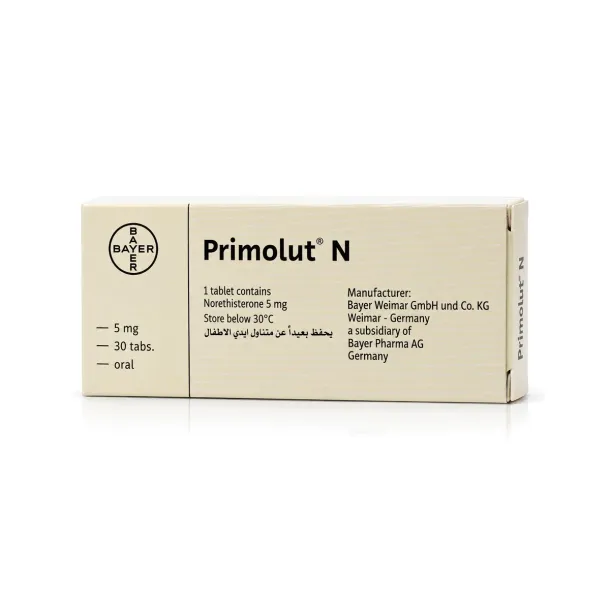 Primolut N (Norethisterone 5 mg) ยาเลื่อนประจำเดือน คืออะไร กินตอนไหน