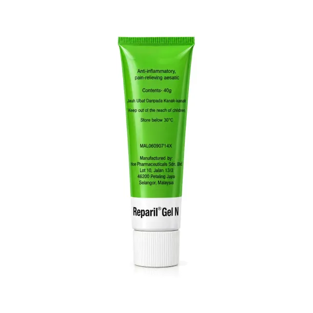 Reparil Gel (เรพาริลเจล) คืออะไร ทาตอนไหน ใช้แก้อะไรและผลข้างเคียง