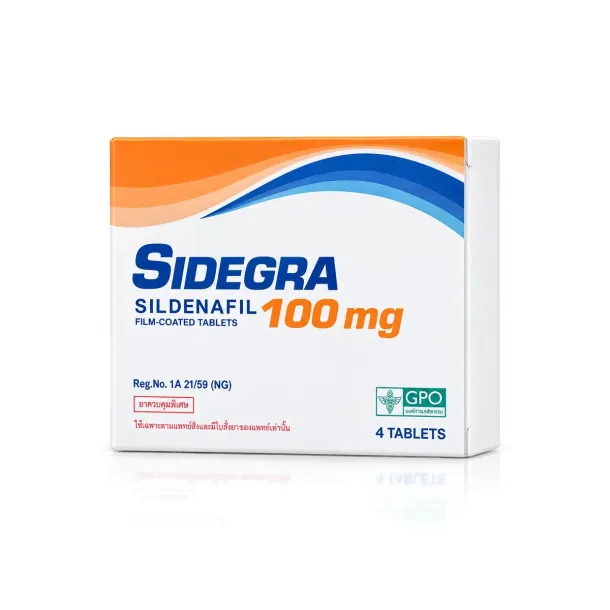 Sidegra (ซิเดกร้า) คืออะไร กินตอนไหน ใช้แก้อะไรและผลข้างเคียง
