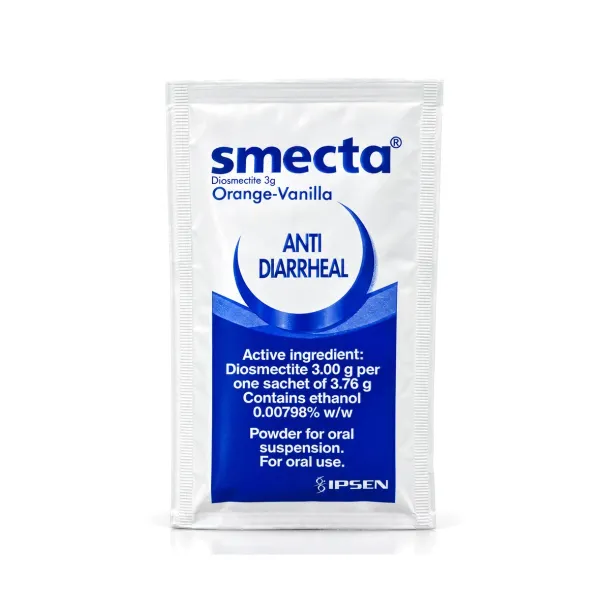 Smecta ยาแก้ท้องเสีย ดูดสารพิษ กินตอนไหน ใช้แก้อะไรและผลข้างเคียง