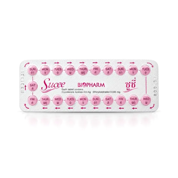 Sucee (ยาคุมซูซี่) คืออะไร กินตอนไหน ใช้แก้อะไรและผลข้างเคียง