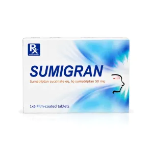 Sumigran ยาแก้ไมเกรน กลุ่ม Triptan ออกฤทธิ์เร็ว