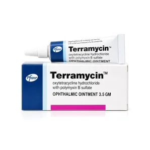 Terramycin Ointment เทอรามัยซิน ยาป้ายตาฆ่าเชื้อ 3.5g