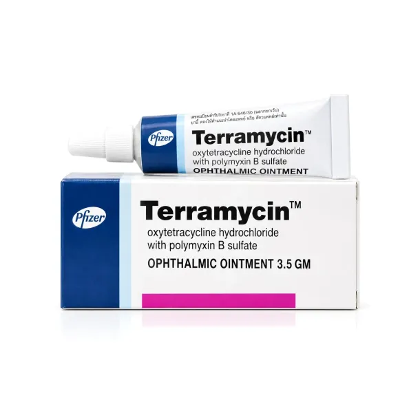Terramycin Ointment (เทอรามัยซิน) ยาป้ายตา ใช้ตอนไหน แก้อะไร