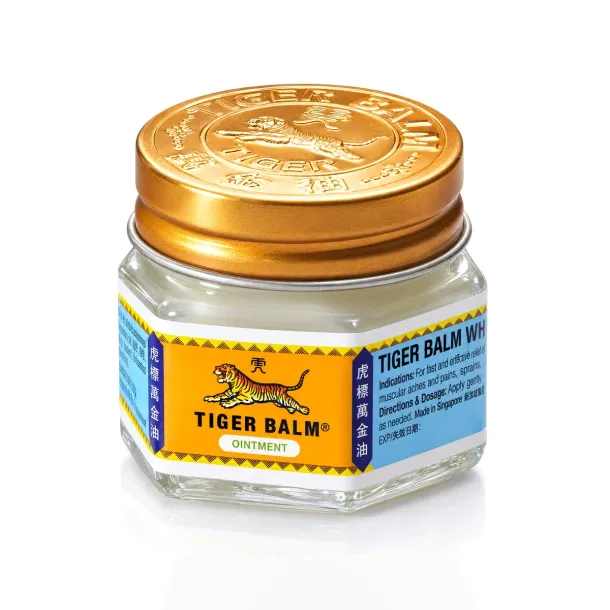 Tiger Balm White ยาหม่องตราเสือ กล่องขาว แก้ปวดเมื่อย | Intimo Life
