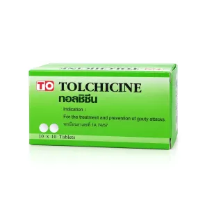 Tolchicine ยาลดกรดยูริค ออกฤทธิ์เร็ว