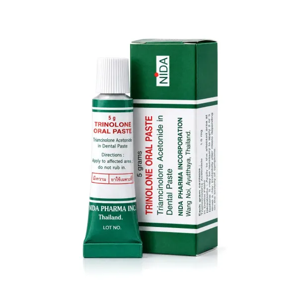 Trinolone (ไตรโนโลน) ยาป้ายปาก แผลร้อนใน คืออะไร ป้ายตอนไหน