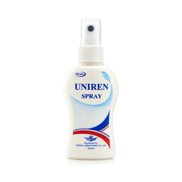 Uniren Spray (ยูนิเรน สเปรย์) คืออะไร พ่นตอนไหน ใช้แก้อะไร