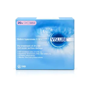 Vislube วิสลูป น้ำตาเทียม 0.45 มล. 20 หลอด
