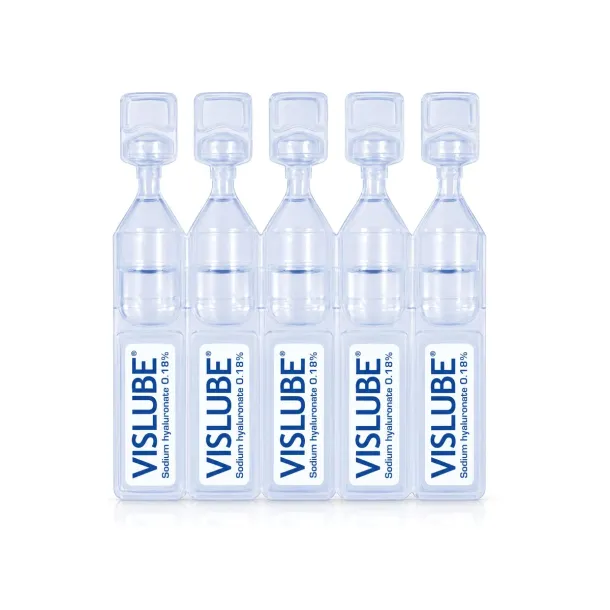 Vislube (วิสลูป) น้ำตาเทียม Sodium Hyaluronate ชุ่มชื้นยาวนาน