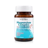 Vistra Magnesium Complex Plus B1 B6 B12 แมกนีเซียม 30 แคปซูล | Intimo Life