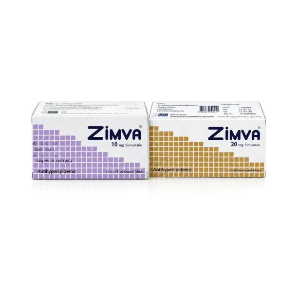 Zimva (ซิมวา) คืออะไร กินตอนไหน ใช้แก้อะไรและผลข้างเคียง