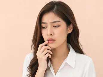 Cold sore stages — symptoms and acyclovir treatment