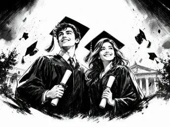 Graduation hairstyles — polished looks for men and women
