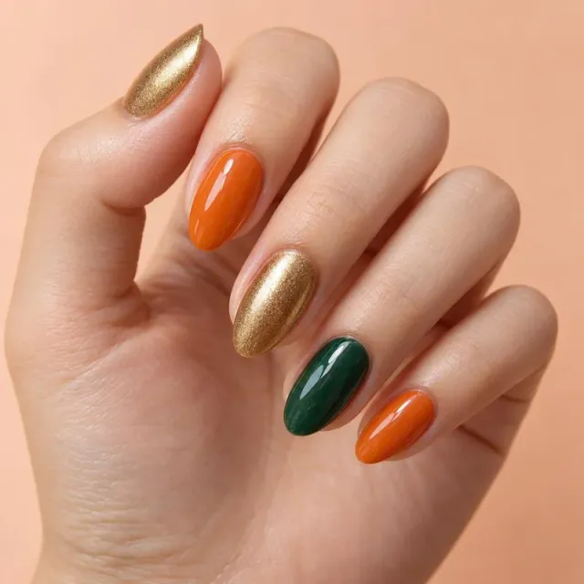 Lucky nail colors for Sunday
