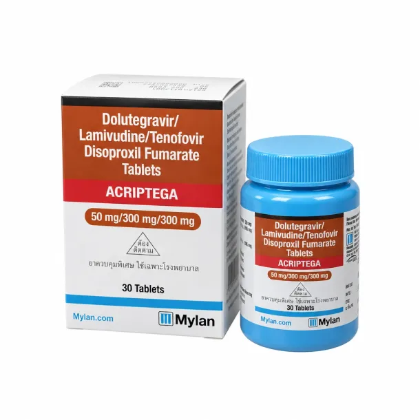 Acriptega ยาต้าน HIV สูตร TLD วิธีกิน ข้อควรระวัง และผลข้างเคียง