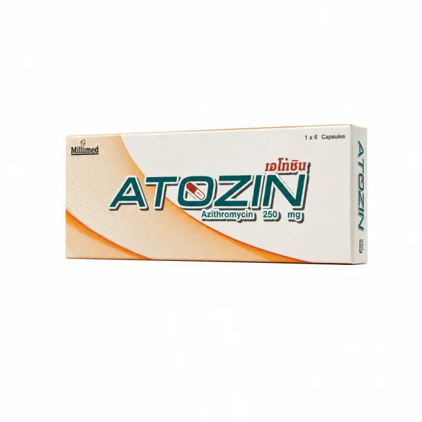 Azithromycin (อะซิโทรมัยซิน) คืออะไร กินตอนไหน ใช้แก้อะไรและผลข้างเคียง